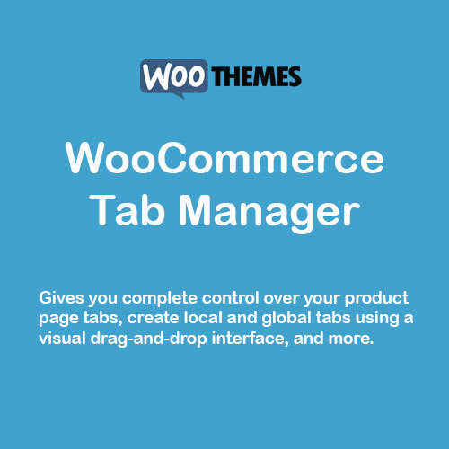 woocommerce tab manager